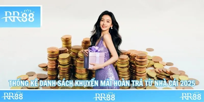 Thống kê danh sách khuyến mãi hoàn trả từ nhà cái 2025