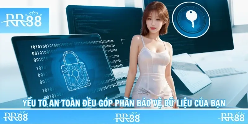 Yếu tố an toàn đều góp phần bảo vệ dữ liệu của bạn